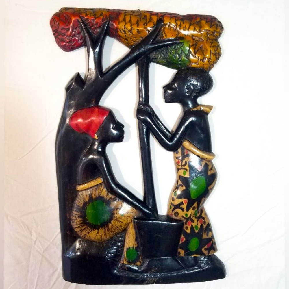 Handcrafted African Art Sculpture.